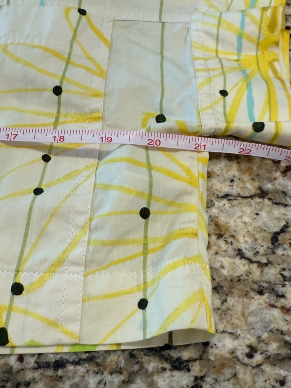 Zara yellow crop top flowers stripes polka dots SZ SM - Picture 10 of 13
